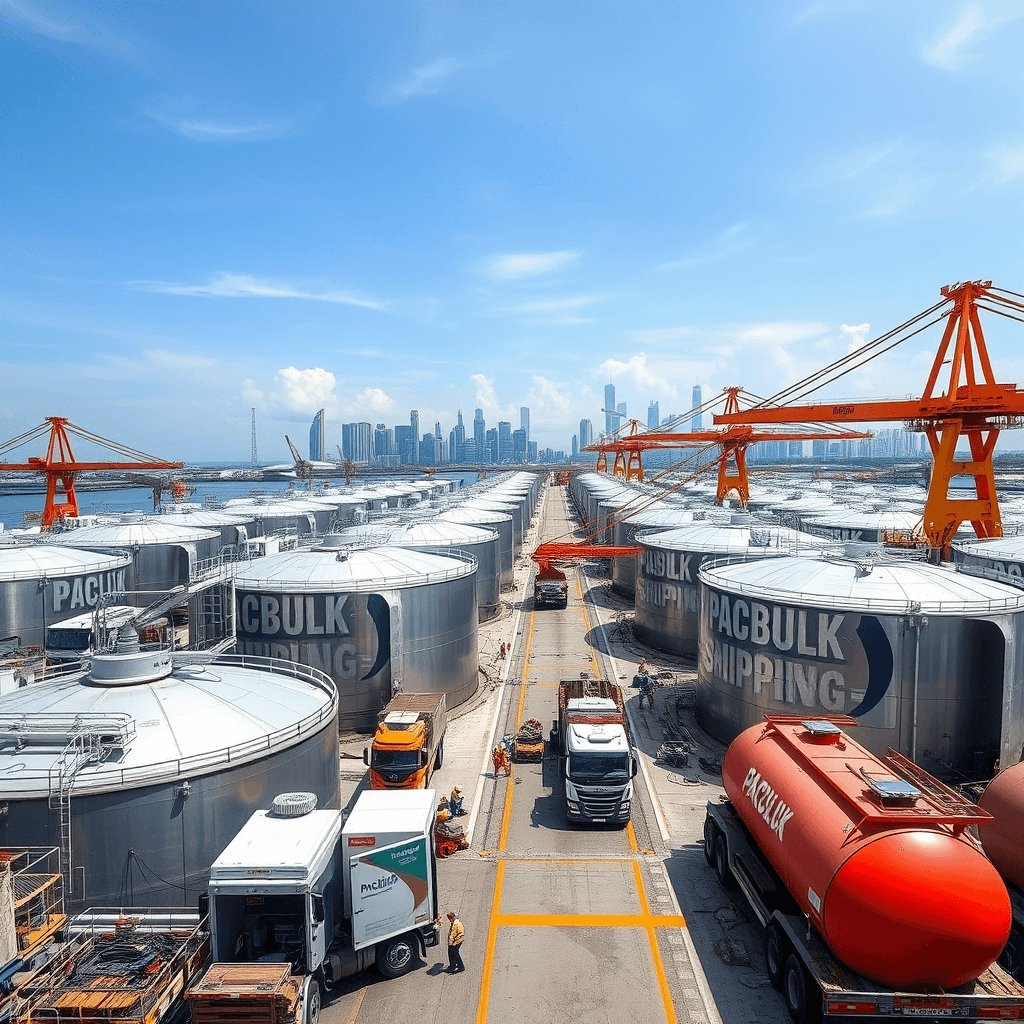 Tank terminal and logistics operations